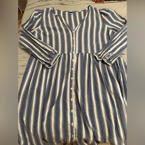 Old Navy Dresses & Skirts - Old Navy Pinstripe Mini Dress | Size L